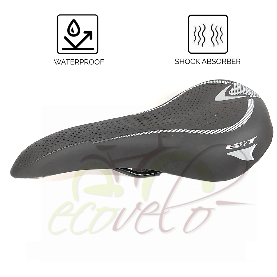 saddle sport bicycle saddle racing bike black sport racing mtb trekking 