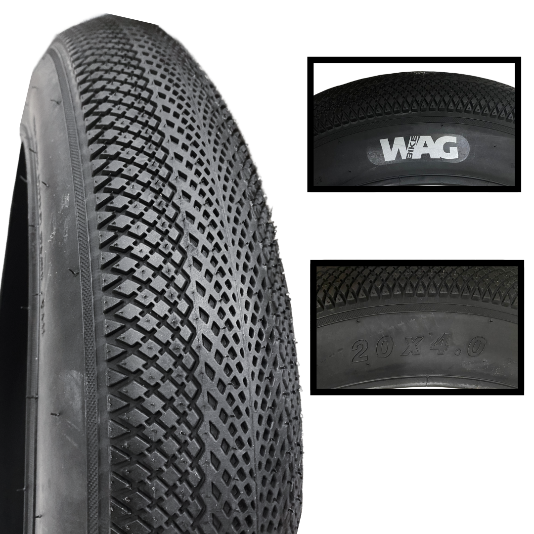 KIT 2 PNEUMATICI Copertoni Gomme 20X4.00 Fat Bike Terra Fango Fuori Strada EUR 54,00 - IT - Foto 5