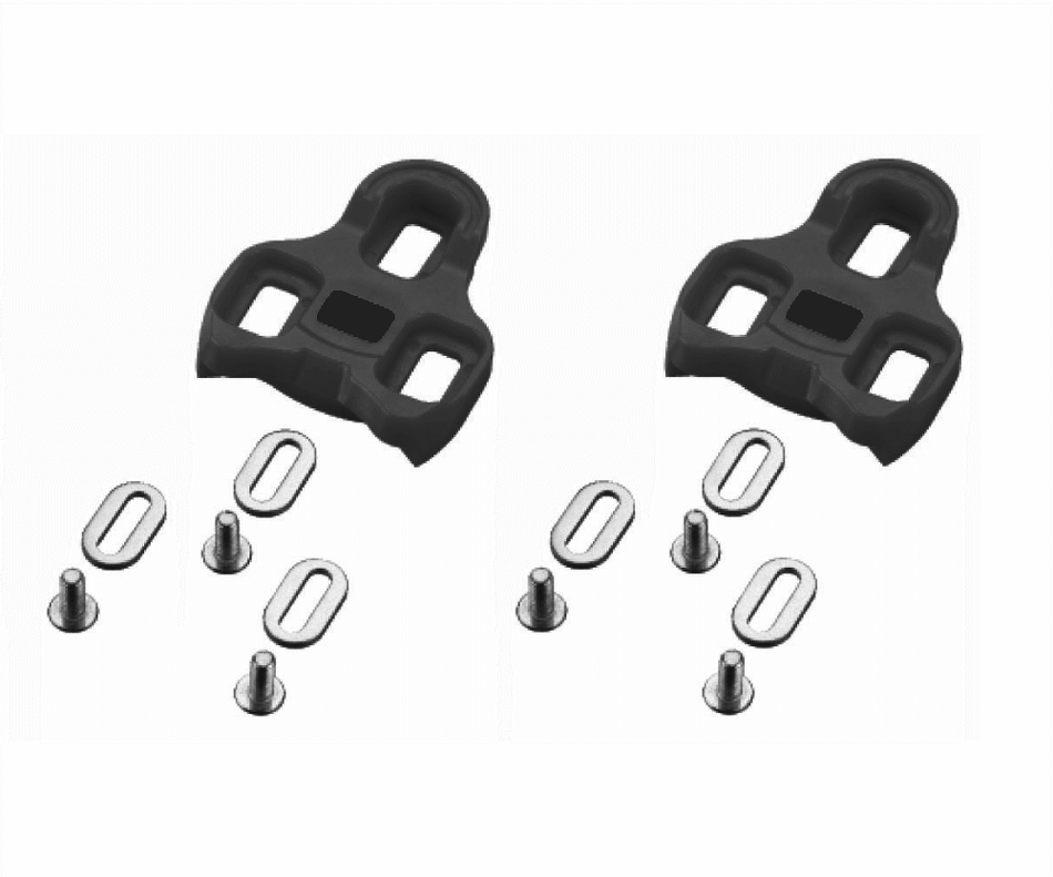 black plate kit 0° compatible look keo road bike pedals release 