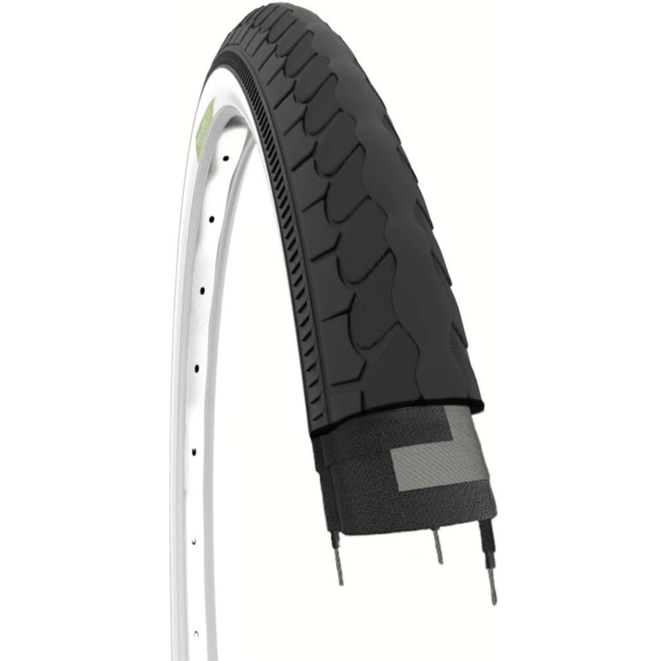 1 copertone 26 x 1 3/8 (37-590) bianco nero per bici bicicletta olanda