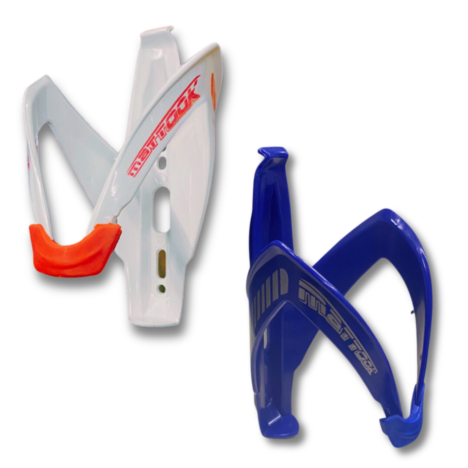 portaborraccia pvc bicicletta bici da corsa mtb ciclismo bianco blu