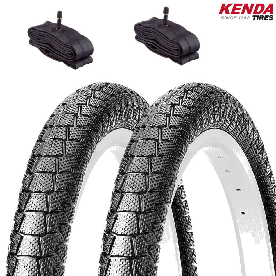 2 Kenda tires 20 x 1.95 (50-406) + American inner tube 