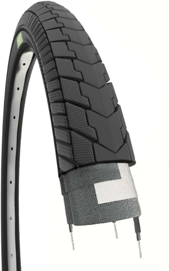 1 26x1.75 road tire for 26 MTB city bike 