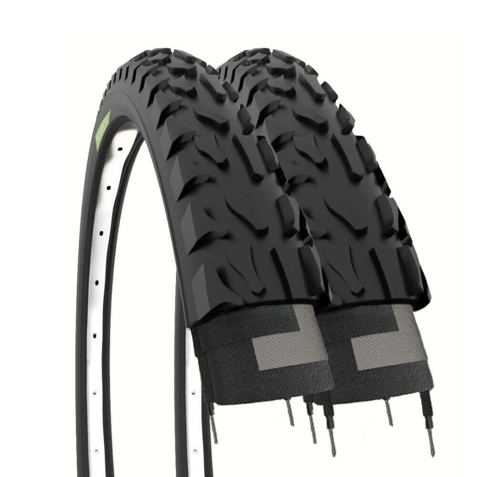 2 20x2.00 tires for bikes, MTB, BMX, bicycles, 20” for children