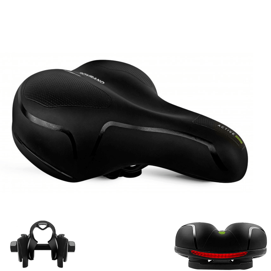 bike saddle comfort breathable cushioned gel saddle